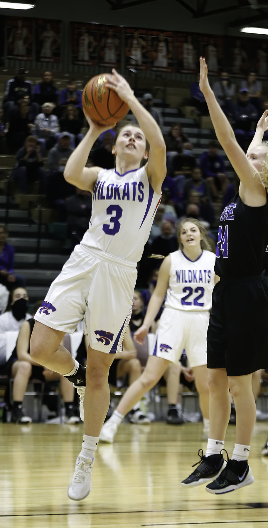 Class A girls Columbia Falls' Maddie Robinson